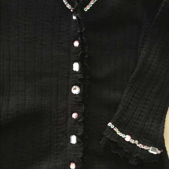 Rare Vertigo Paris Embellished Cardigan - Picture 5 of 8
